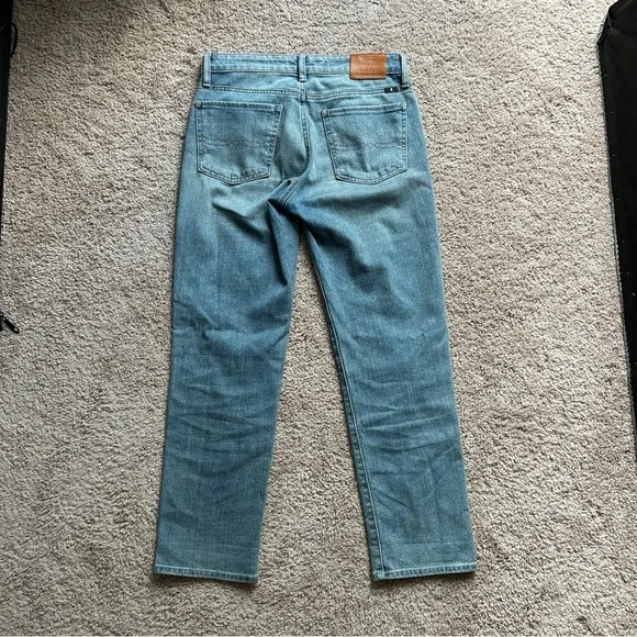 Lucky Brand Sweet Crop Medium Wash Distressed Jeans Size 4 - Picture 2 of 12